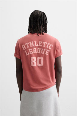 VARSITY FADED T-SHIRT - Zara фото 3