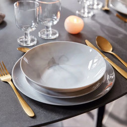 DIWALI MARBLE Тарелка суповая 20см арт.P9835