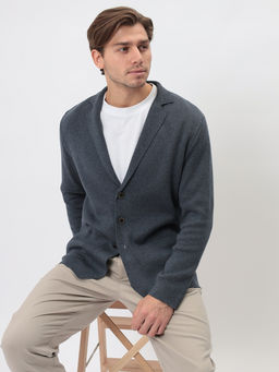Кардиган мужской GREG G136-KF-деним 630  фото 6