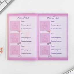 Личный дневник для девочки А5, 50 л. Аниме. Мои секреты