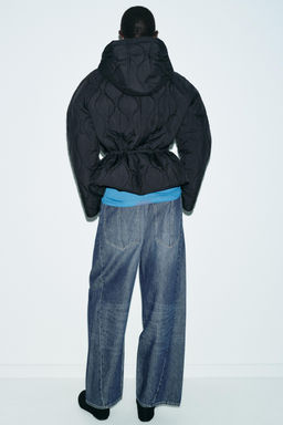 HOODED PUFFER JACKET - Zara фото 13