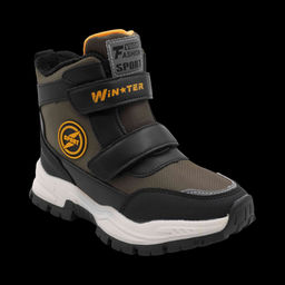 Ботинки мембранные на меху А7717-9 хаки