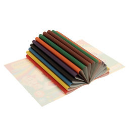 Цена за 8 шт. Бумага цветная А4, 16 листов, 8 цветов "Мишка и его друзья", газетная, на скобе