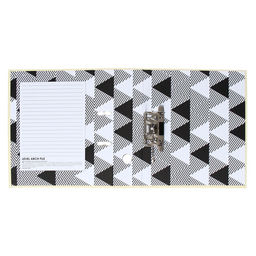 Пaпкa-регистратор А4 75мм Calligrata ламинированная, ваниль  фото 5