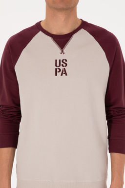 Erkek Bisiklet Yaka Regular Fit Bordo Sweatshirt - U.s. polo assn фото 6