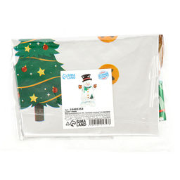 Шар воздушный фольгированный 48" «Снеговик в шляпе», на подставке