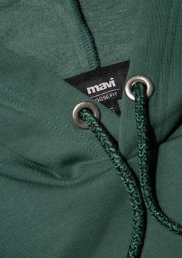 Mavi Logo Nak?sl? Kapusonlu Yesil Sweatshirt  фото 6