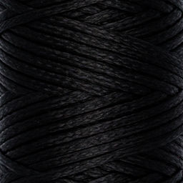 Промысел Нитки вощёные, плоские LC-001 для кожи 0.8 мм 25 м № 001 чёрный