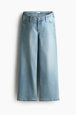 MAMA Wide Low Waist Ankle Jeans - H&m фото 3