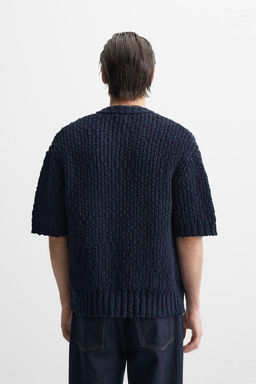 TEXTURED COTTON CARDIGAN - Zara фото 3