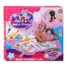 Коврик музыкальный "Сказочный единорог" в коробке