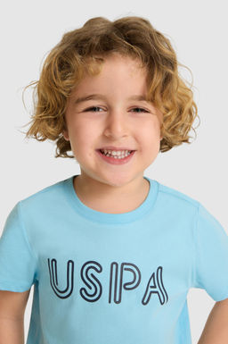 Erkek _ocuk Aqua Bisiklet Yaka Basic Ti__rt