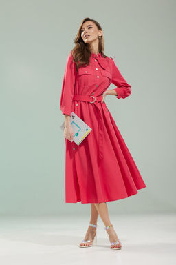 Платье Kaloris 2085S-Р ягода  фото 8