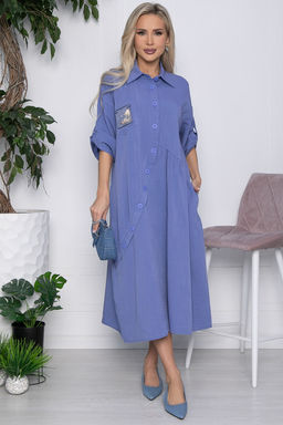 Платье Индира (джинс ХИТ) П10540 - Lt collection фото 4