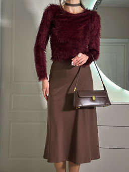 Джемпер Пэшн (бордовый) - Nadi bordo фото 8