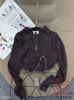 Базовый укороченный лонгслив из лапши - Bruno фото 6