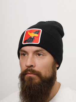 Шапка CAPSLAB арт. CL/LOO/1/BON1/DAF1 Looney Tunes Daffy Duck (черный) фото 4