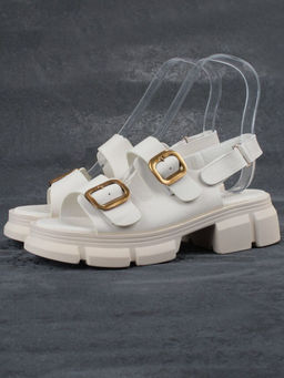 08-PEAG61-1 LT. BEIGE Босоножки женские (натуральная кожа)
