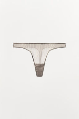 SILK THONG - Zara фото 7