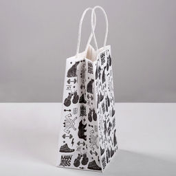 Пакет подарочный крафт С Днём защитника Отечества, 21 х 12 х 9 см - Дарите счастье фото 2