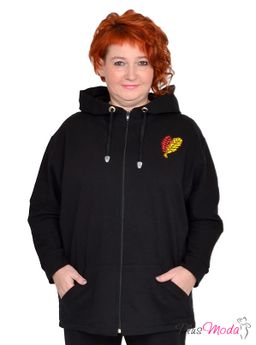 Толстовка Модель №1174 размеры 44-84 - Plusmoda фото 5