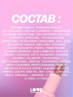 Love Generation Бальзам для губ Like a virgin тон 04 сливовый