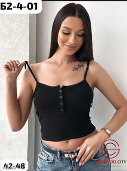 Майка с тонким паралоном