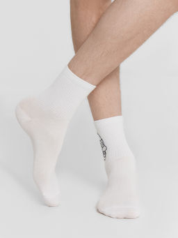 Цена за 5 пар! Носки мужские белые - Mark formelle фото 3