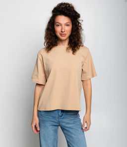 Футболка #КТ1031 (1), бежевый