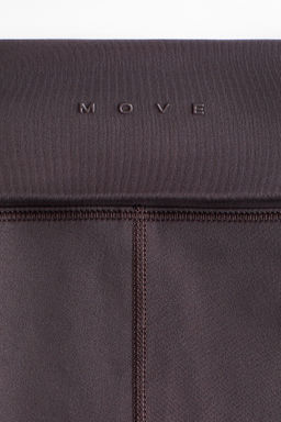 Leggings de yoga SoftMove con cintura plegable - H&m фото 7