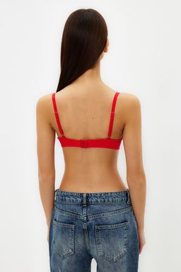 TRENDYOLMILLA Ten Ip Ask?l? Ekstra Dolgulu/Push-Up Tshirt Bra Orme Sutyen THMAW22SU0004 фото 5