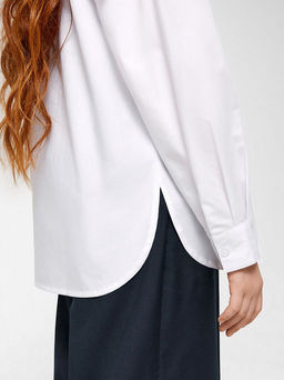 20240260176, Блузка детская для девочек Kort белый Acoola