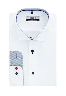 Сорочка мужская длинный рукав GREG 100/139/WH/Z/2p