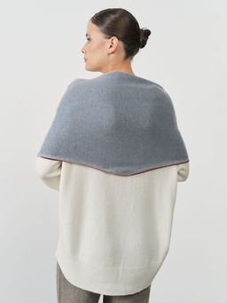 Шарф из кашемира 09097 океан