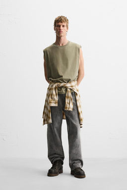 RELAXED FIT TANK TOP - Zara фото 11