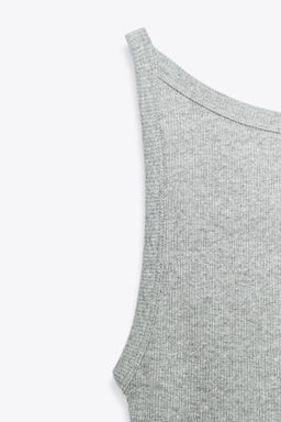 RIBBED HALTER TOP - Zara фото 18