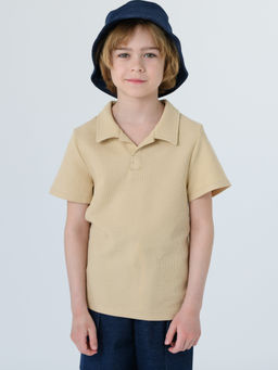 Футболка для мальчика поло, синий - Lesi kids фото 33