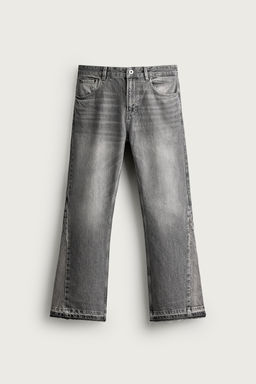 JEANS FLARE FIT / Gris - Zara фото 11