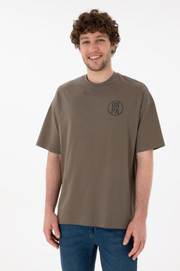Erkek Oversize Fit Bisiklet Yaka Vizon Ti__rt Sepette S_rpriz _ndirim - U.s. polo assn фото 4