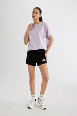 DeFactoFit Slim Fit Bask?l? Sort