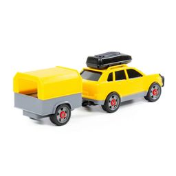 Автомобиль легковой с прицепом (в сеточке) - Полесье фото 8