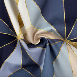 Цена за 2 шт. Дорожка на стол Этель «Геометрия» 30×70 см, 100% хлопок, саржа 190 г/м², синяя