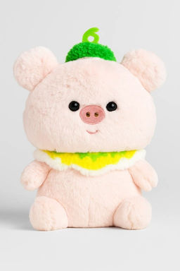 Мягкая игрушка "Watermelon pig", pink, 21 см