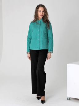 25229 Жакет зеленый