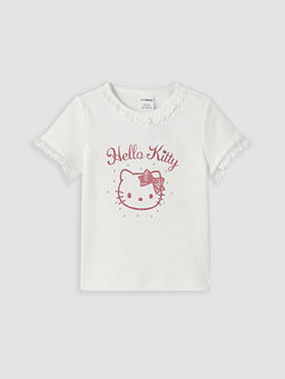 Hello Kitty Bask?l? K?z ?ocuk Pijama Tak?m?