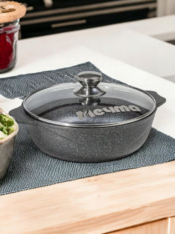 Жаровня 4л (28 см) АП Premium (grey) арт. 34901 /Мечта/  фото 4