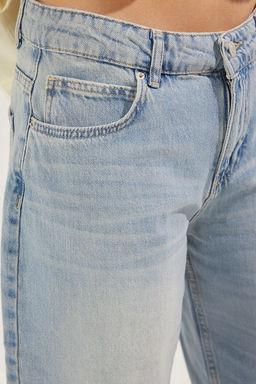 TRENDYOLMILLA Antrasit Premium Dusuk Bel Skater Baggy Jeans TWOSS25JE00173 фото 4