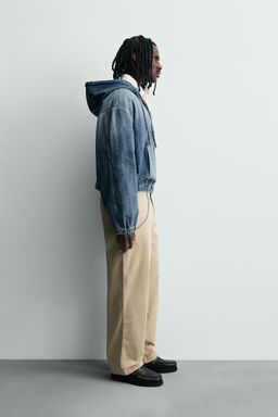 WASHED HOODED JACKET - Zara фото 4
