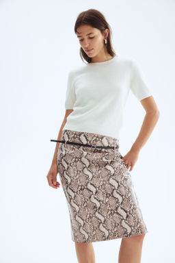 Falda con cintur?n - H&m фото 4