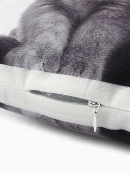 Подушка Этель Сat family 40?33 см, 100% п/э, велюр  фото 3